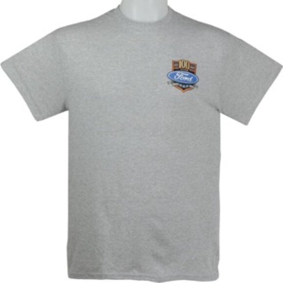 Joe Blow Ts Ford 100th Anniversary Trucks These Colors Run True Mens Tshirt Grey - Picture 2 of 3